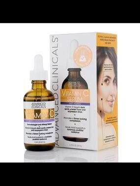Advanced Clinicals Vitamin C Serum - Anti-Aging (Amber)